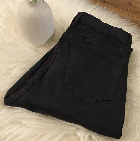 TOPSHOP Jamie Women's Jeans 26W 36L TALL - Black Slim Skinny Leg High Rise - Picture 5 of 13